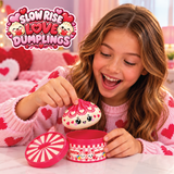 SquishZilla™ Fun Doh™ Slow Rise Love Squishy Dumplings - 12 Pieces Per Retail Ready Display 28028