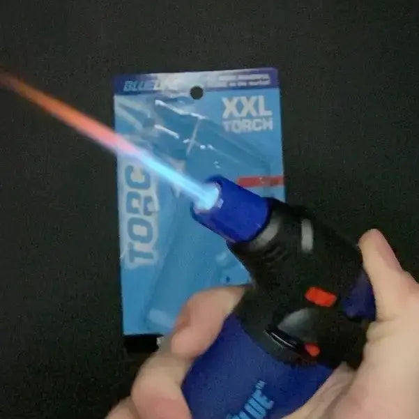 Torch Lighter XXL with Blister Pack - 12 Pieces Per Pack 40299 TORCH BLUE