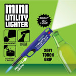Mini Utility Torch Stick Lighter - 6 Pieces Per Retail Ready Display 40305 TORCH BLUE