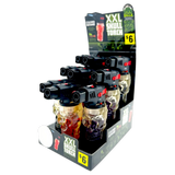 Colored Butane Molded Skull XXL Torch Lighter - 9 Pieces Per Retail Ready Display 40346 SMOKEZILLA