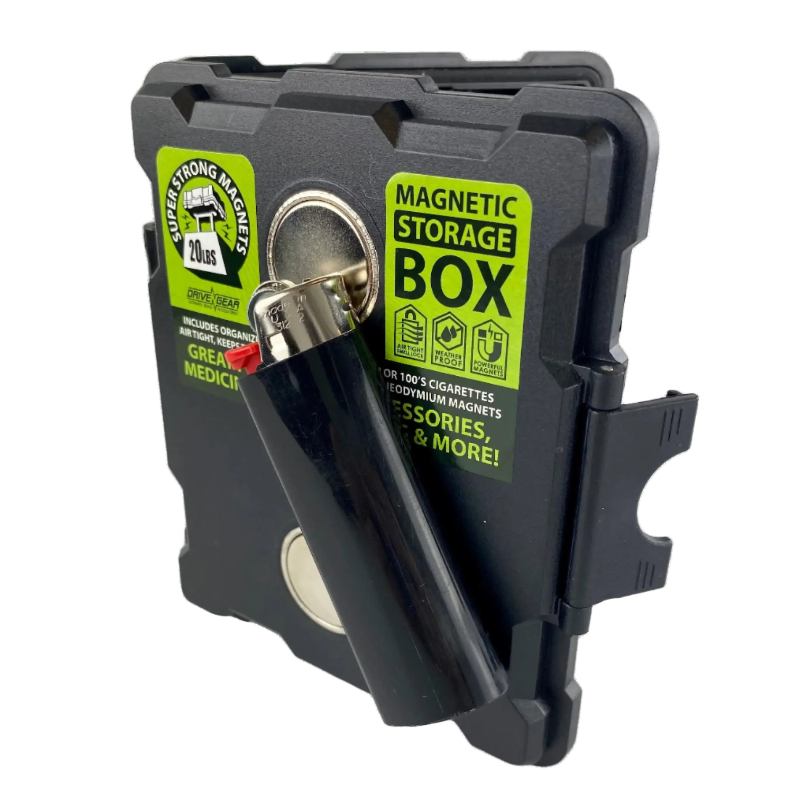 Magnetic Storage Box - 4 Pieces Per Retail Ready Display 40785 SMOKEZILLA