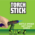 Torch Stick Lighter with Camo and Blue Assortment - 8 Pieces Per Retail Ready Display 41377 TORCH BLUE