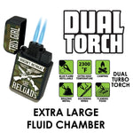 Big Bubba Dual Torch Lighter - 12 Pieces Per Retail Ready Display 41401 SMOKEZILLA