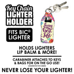 Neoprene Lighter Case Key Chain - 7 Pieces Per Retail Ready Display 41409 SMOKEZILLA