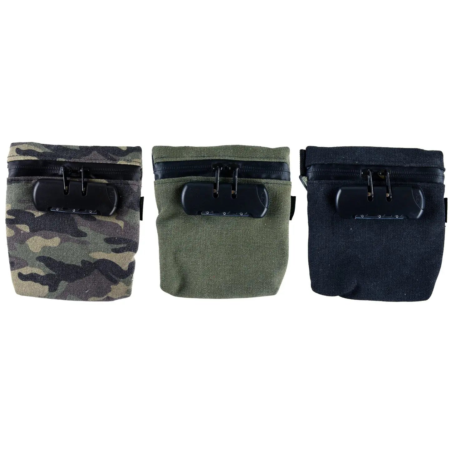 Smell Proof Canvas Lock Bag - 6 Pieces Per Retail Ready Display 41418 SMOKEZILLA