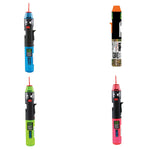 Glow in The Dark and Camo Torch Stick Lighter Assortment - 8 Pieces Per Retail Ready Display 41423 TORCH BLUE