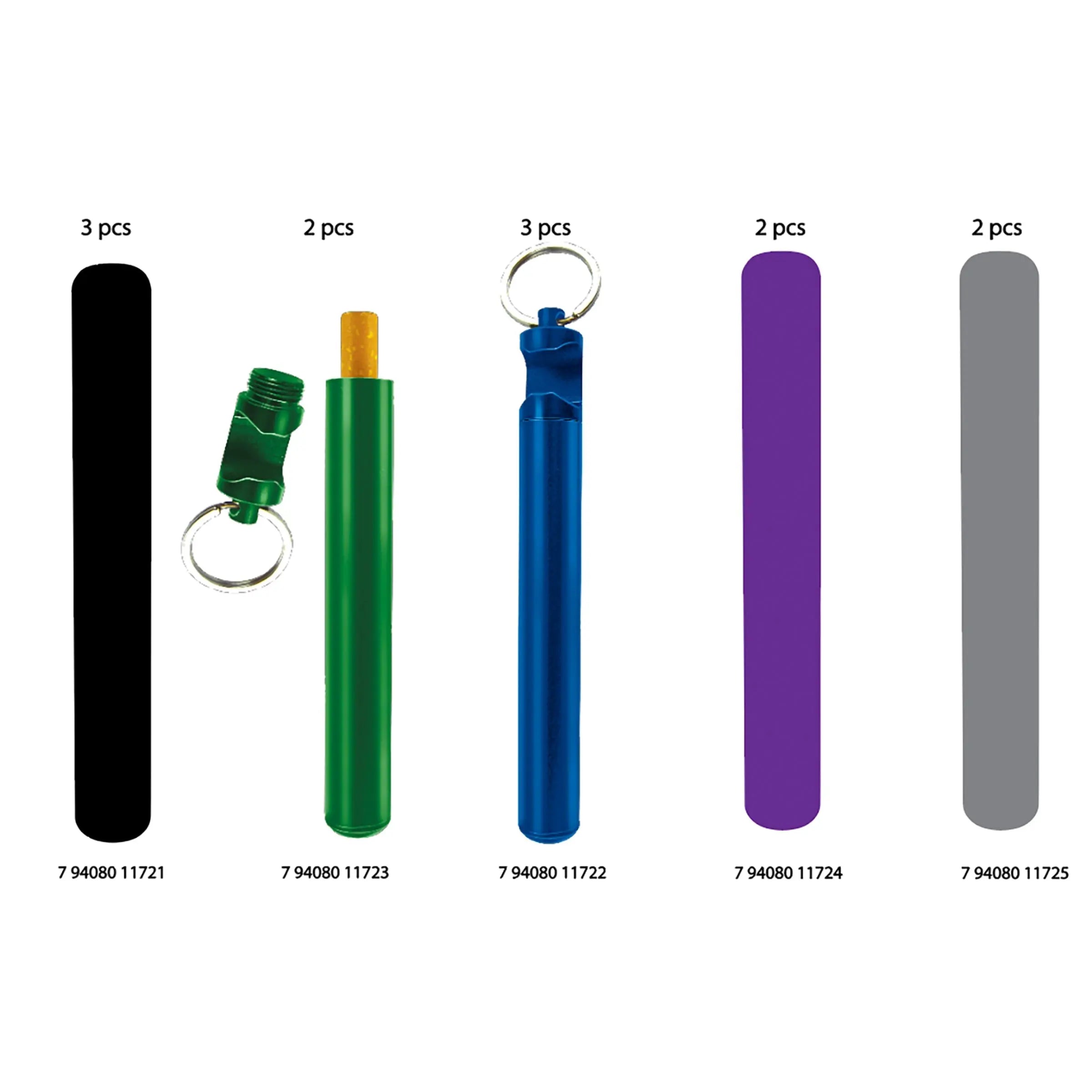 Metal Cigarette Saver Tube Key Chain with Bottle Opener - 12 Pieces Per Retail Ready Display 41431 SMOKEZILLA
