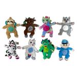 Plush Pack Critter Backpacks - 8 Pieces Per Pack 41530 NOVELTY INC