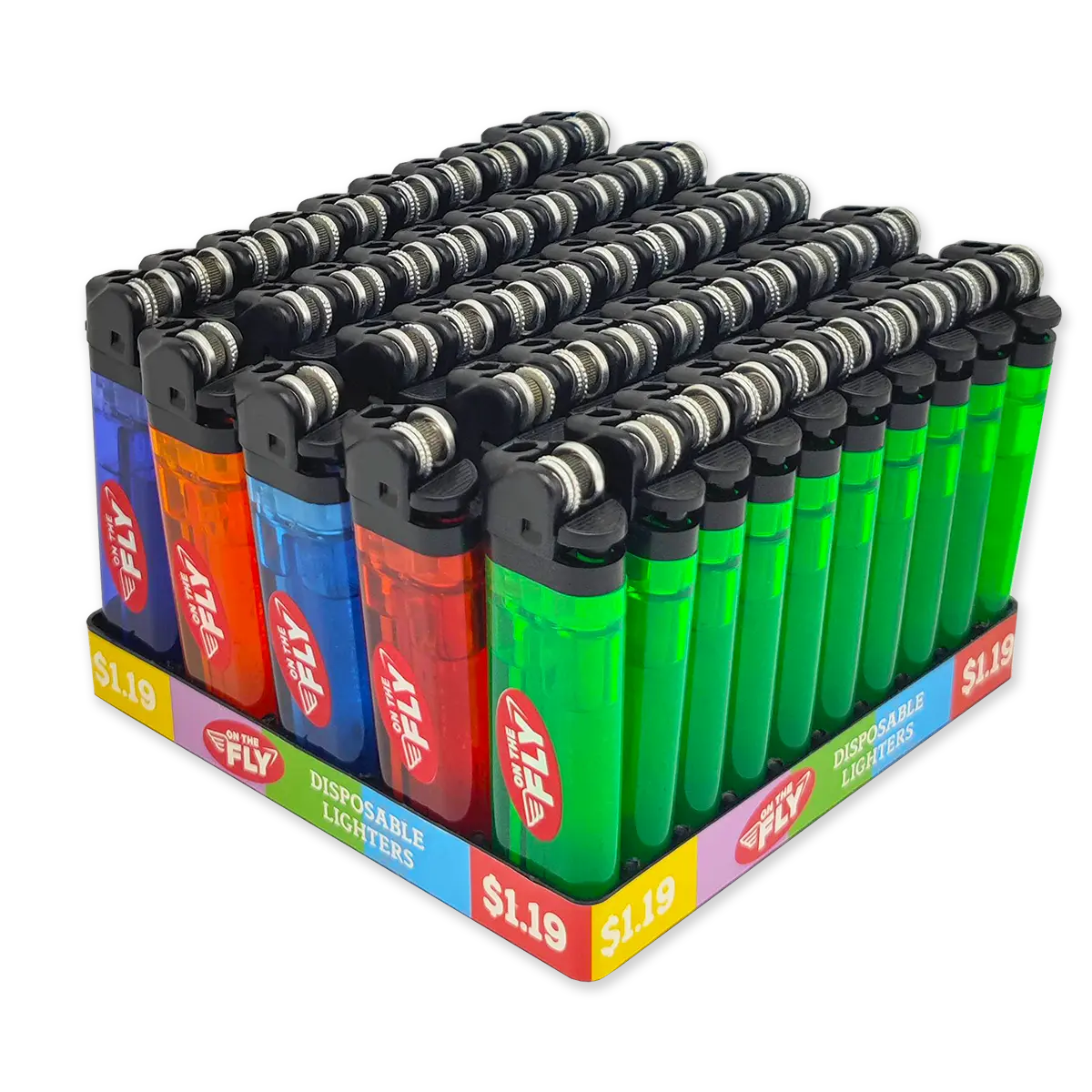 Giant Logo Disposable Lighter - 50 Pieces Per Retail Ready Display 41563 NOVELTY INC