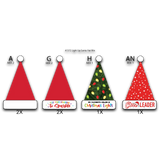 Christmas Hat Assortment Floor Display - 36 Pieces Per Retail Ready Display 88464 NOVELTY INC