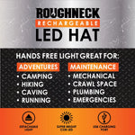 LED Knit Hat Floor Display Kit 24 Pieces Per Retail Ready Display 88466 ROUGHNECK