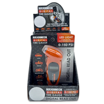 Digital Tire Gauge with LED Light - 4 Pieces Per Retail Ready Display 41655 ROUGHNECK