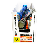 LED Flashlight Extender Tool with Magnetic Stand - 4 Pieces Per Display 41680 ROUGHNECK