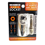 Magic Socket Tool with Drill Adapter - 4 Pieces Per Retail Ready Display 41681 ROUGHNECK
