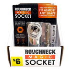 Magic Socket Tool with Drill Adapter - 4 Pieces Per Retail Ready Display 41681 ROUGHNECK