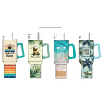 40 oz Stainless-Steel Insulated Printed Cup South Carolina - 6 Pieces Per Retail Ready Display 41683 ROUGHNECK