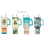 40 oz Stainless-Steel Insulated Printed Cup South Carolina - 6 Pieces Per Retail Ready Display 41683 ROUGHNECK