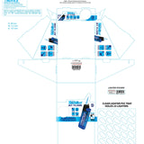 Custom Hot Spot Torch Jet Flame Lighter - 25 Pieces Per Retail Ready Display 41802 TORCH BLUE