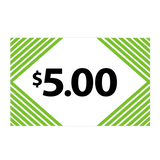 Merchandising Fixture - $5.00 Retail Tag 25 Per Pack 978560 NOVELTY INC