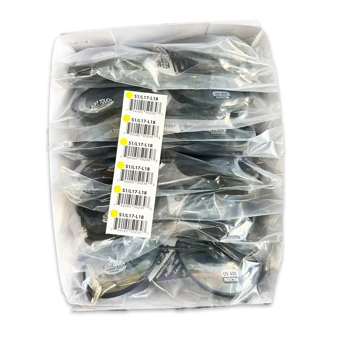 Sunglasses Sungear Assortment - 6 Pieces Per Pack 50239 SUN GEAR
