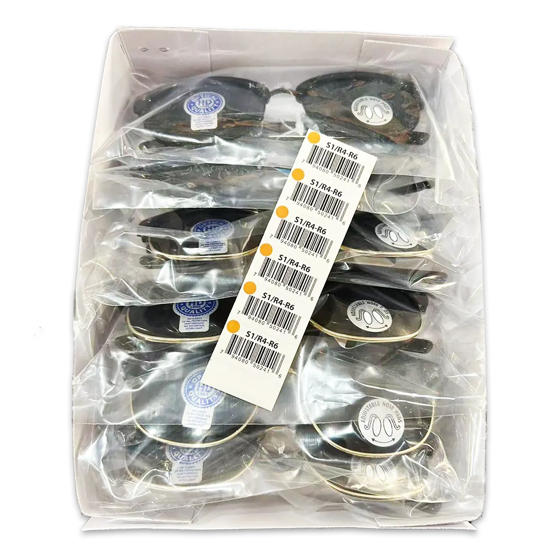 Sunglasses Sungear Assortment - 6 Pieces Per Pack 50241 SUN GEAR