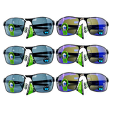 Sunglasses Sungear Assortment - 6 Pieces Per Pack 50250 SUN GEAR