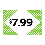 Merchandising Fixture - $7.99 Retail Tag 25 Per Pack 978430 NOVELTY INC