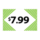Merchandising Fixture - $7.99 Retail Tag 25 Per Pack 978430 NOVELTY INC