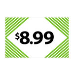 Merchandising Fixture - $8.99 Retail Tag 25 Per Pack 978440 NOVELTY INC