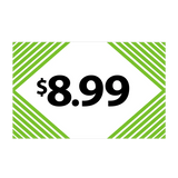 Merchandising Fixture - $8.99 Retail Tag 25 Per Pack 978440 NOVELTY INC