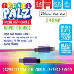 Plush Headphones with 10FT Cable Variety Floor Display 36 Pieces Per Retail Ready Display 88421 KIPP BROTHERS