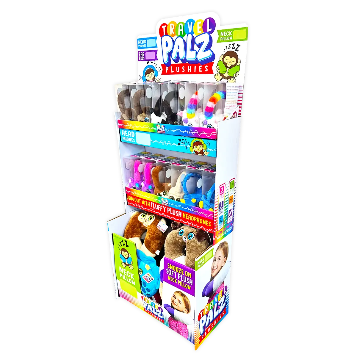Travel Pals Floor Display 24 Pieces Per Retail Ready Display 88450 KIPP BROTHERS