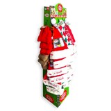 Christmas Hat Assortment Floor Display - 36 Pieces Per Retail Ready Display 88464 NOVELTY INC