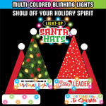 Christmas Hat Assortment Floor Display - 36 Pieces Per Retail Ready Display 88464 NOVELTY INC
