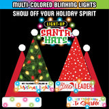 Christmas Hat Assortment Floor Display - 36 Pieces Per Retail Ready Display 88464 NOVELTY INC
