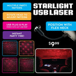 Car Lighting and Auto Accessories Assortment with Merchandising Hang Strip - 22 Pieces Per Retail Ready Display 88663 CAR VIBEZ