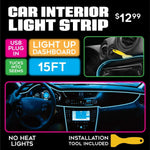 Car Lighting and Auto Accessories Assortment with Merchandising Hang Strip - 22 Pieces Per Retail Ready Display 88663 CAR VIBEZ