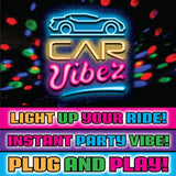 Car Lighting and Auto Accessories Assortment with Merchandising Hang Strip - 22 Pieces Per Retail Ready Display 88663 CAR VIBEZ