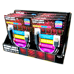 Car Lighting and Auto Accessories Assortment with Merchandising Hang Strip - 22 Pieces Per Retail Ready Display 88663 CAR VIBEZ