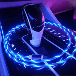 Charging Cable LED Light-Up Assortment - 6 Pieces Per Retail Ready Display Kit 88472 CAR VIBEZ