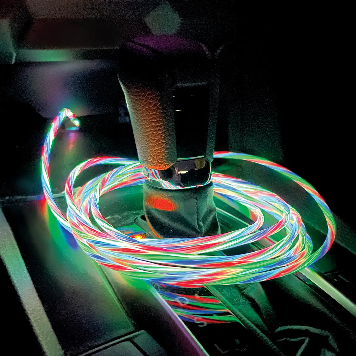 Charging Cable LED Light-Up Assortment - 6 Pieces Per Retail Ready Display 88472 CAR VIBEZ