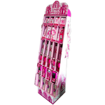 Breast Cancer Awareness Pink Assortment Floor Display - 84 Pieces Per Retail Ready Display 88474 NOVELTY INC