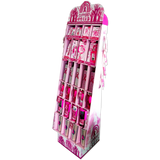 Breast Cancer Awareness Pink Assortment Floor Display - 84 Pieces Per Retail Ready Display 88474 NOVELTY INC