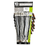 10FT Braided Sync and Charge Cable Assortment Floor Display - 36 Pieces Per Retail Ready Display 88479 ROUGHNECK