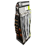 10FT Braided Sync and Charge Cable Assortment Floor Display - 36 Pieces Per Retail Ready Display 88479 ROUGHNECK