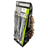 10FT Braided Sync and Charge Cable Assortment Floor Display - 36 Pieces Per Retail Ready Display 88479 ROUGHNECK