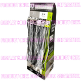 10FT Charging Cable Refill Kit Assortment - 24 Pieces Per Pack 88481 GADGET GEAR