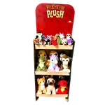 Plush Premium Assortment Floor Display - 24 Pieces Per Retail Ready Display 88484 KIPP BROTHERS
