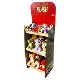 Plush Premium Assortment Floor Display - 24 Pieces Per Retail Ready Display 88484 KIPP BROTHERS