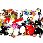 Plush Premium Assortment Floor Display - 36 Pieces Per Retail Ready Display 88485 KIPP BROTHERS
